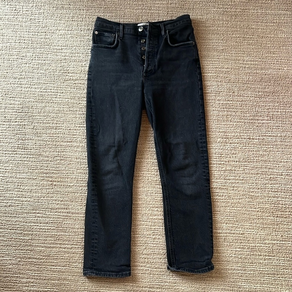 AGOLDE Riley Crop Jean - Size 27